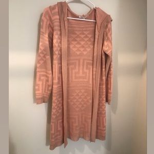 Peach cardigan